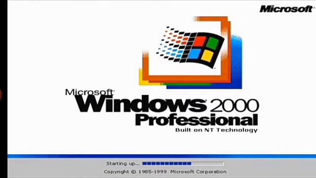 Windows 2000 logo has BSOD! смотреть онлайн