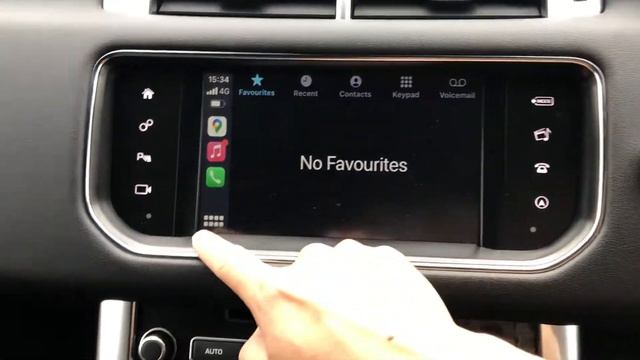 Range Rover sports Apple CarPlay and Android Auto смотреть онлайн