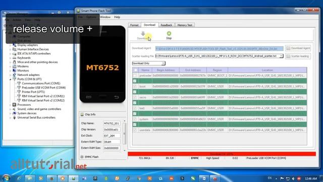 Cara Flash Lenovo P70 A Android Lollipop смотреть онлайн