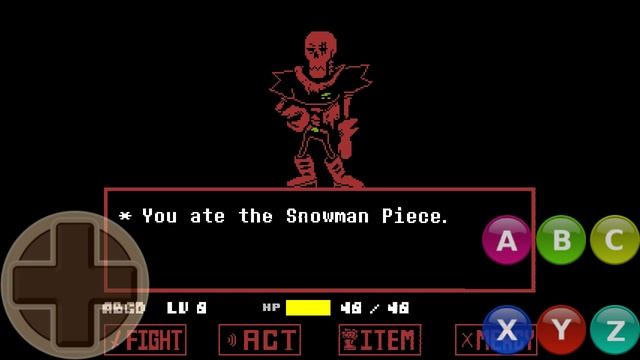 Underfell Papyrus fight on Android (mod) смотреть онлайн