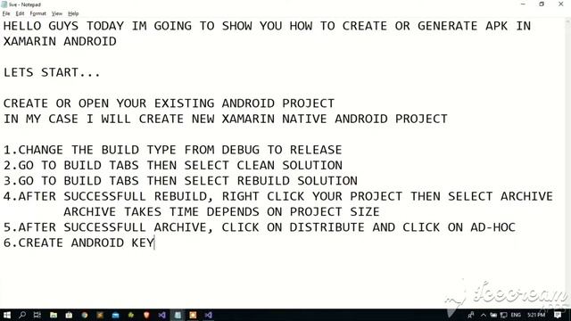 HOW TO CREATE APK FILE IN XAMARIN FAST AND EASY 100% WORKING смотреть онлайн