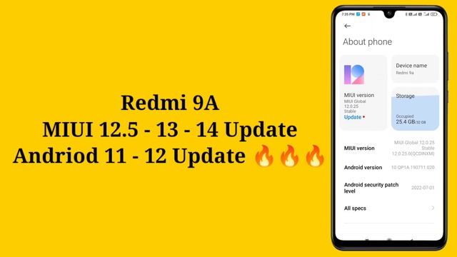 Redmi 9A MIUI 12.5 - 13 - 14 Update [ Android 11 ] Release Date | Features | Redmi 9A Latest Update смотреть онлайн