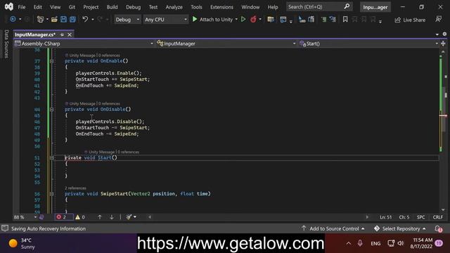 Swipe Detection - Tap and Multitap / New Input System - Custom Input Manager - Unity Tutorial 🔥🔥 смотреть онлайн