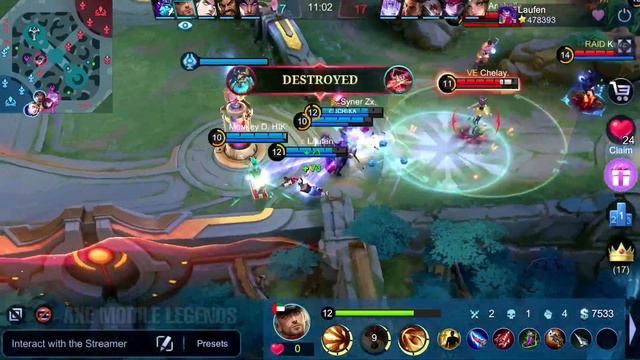 Hard Carry Clint VS Top Global Julian & Supreme Novaria - Top 1 Global Clint by Laufen - MLBB смотреть онлайн