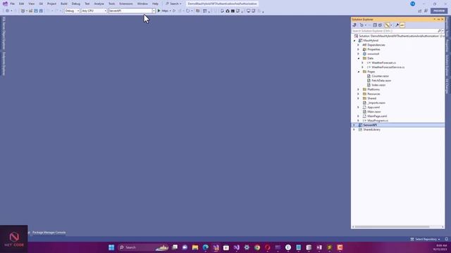 Securing the Future: Role-Based JWT Authentication in .NET MAUI Blazor Hybrid with .NET Core Web AP смотреть онлайн