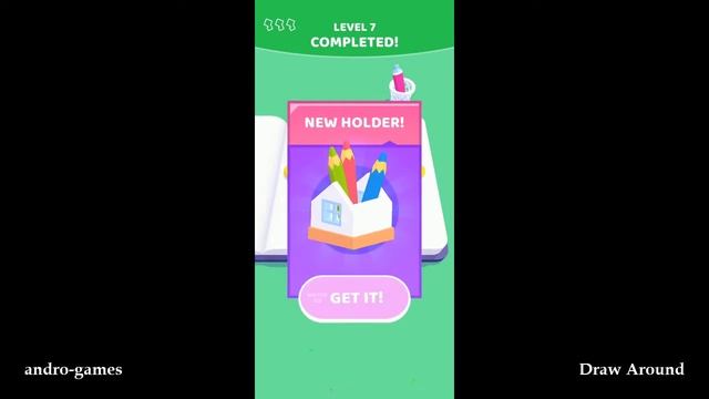 Draw Around (by SayGames) - casual game for android and iOS - gameplay. смотреть онлайн