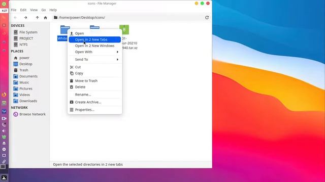 MX Linux xfce Customization : MacOS Big Sur Themes, Icons, cursor смотреть онлайн