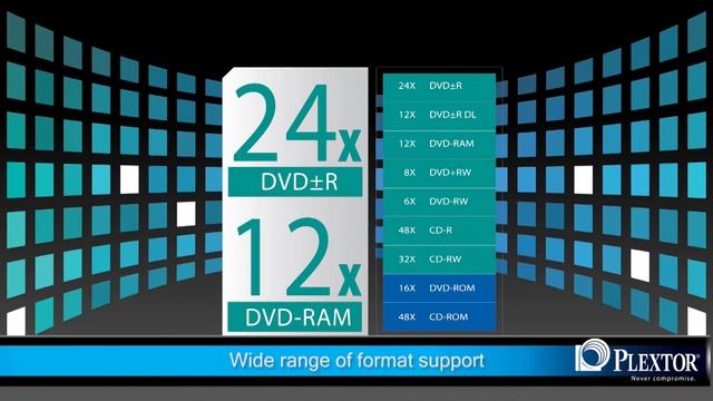 Plextor 24x Internal DVD RW - PX-L890SA смотреть онлайн