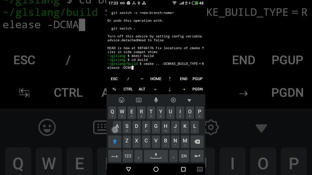 Android: how to compile glsl shader compiler glslang with termux step-by-step install guide tutoria смотреть онлайн
