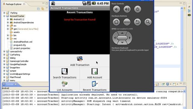 BANK ACCOUNT TRACKER FOR ANDROID смотреть онлайн
