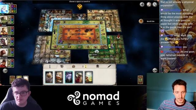 The Nomad Team plays Talisman смотреть онлайн
