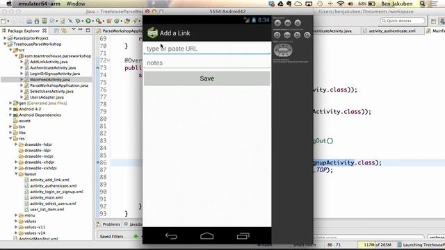 Using Parse com as the Backend for an Android App смотреть онлайн