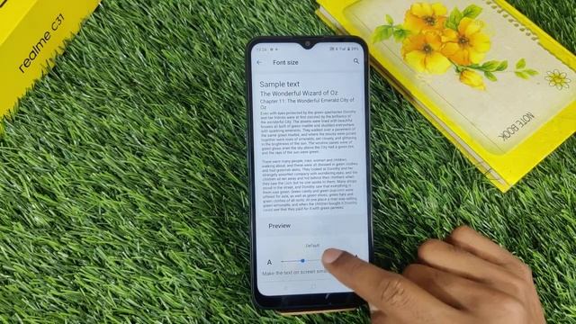 How To Change Font In Realme C31 , Realme C31 Mein Font Customise Kaise Karen, смотреть онлайн