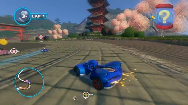 Sonic - All Stars Racing Transformed - Frozen Valley Hard Mode 1080p смотреть онлайн