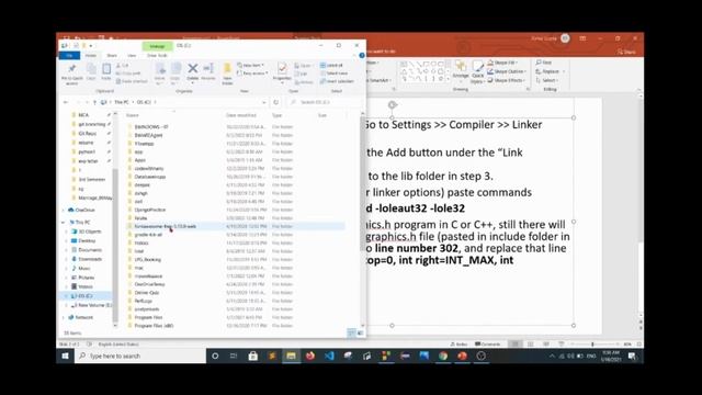 How to setup graphics.h in CodeBlocks | Include graphics.h in CodeBlocks Run Graphic Program in C+ смотреть онлайн