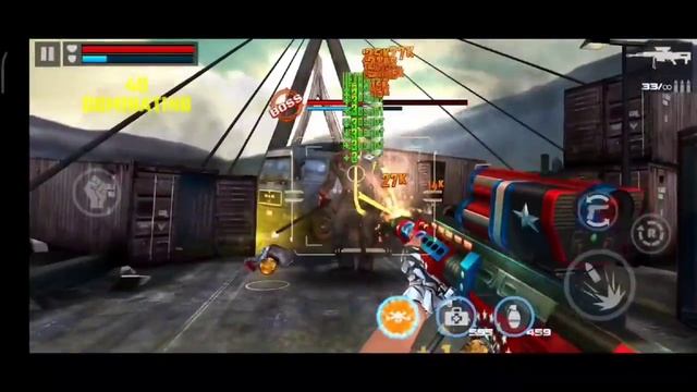 Dead Target : Zombie 🧟|| mission 1355 ❤️|| (chief)👻 boss mission 🔥 || android zombie gameplay 😀 смотреть онлайн