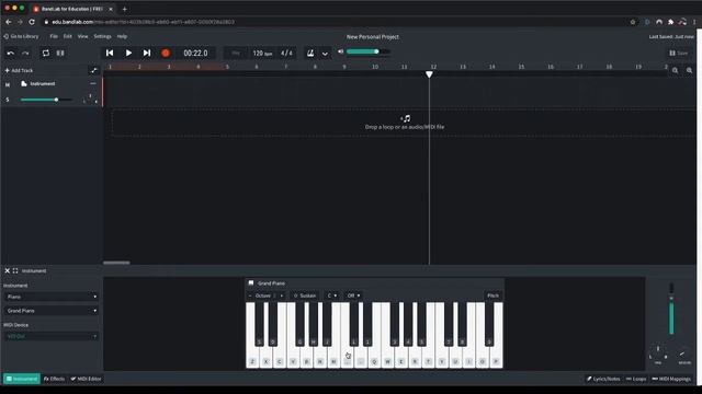 Using MIDI Instruments in Bandlab смотреть онлайн