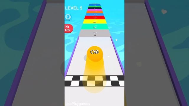 Merge Ball Race ! All Levels Gameplay (1-7) android,ios смотреть онлайн