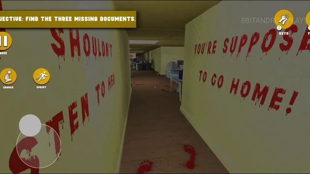 BACKROOMS HORROR OFFICE Horror Game Android Full GamePlay Scary Horror Game смотреть онлайн