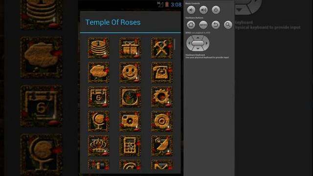 Android: TSF Shell Launcher Theme Temple of Roses смотреть онлайн