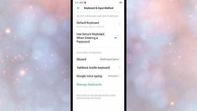 Realme 3 , 3 Pro , Keyboard setting Custmize setting How to use смотреть онлайн
