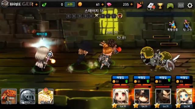 Dungeon Breaker! Heroes Android Gameplay HD смотреть онлайн