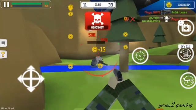 Block Gun : FPS PvP War-Online Gun shooting Games - Android Gameplay with M4A1 | 56 kills смотреть онлайн