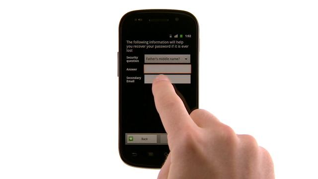 Getting to know your Nexus S: Signing in with your Google account смотреть онлайн