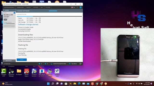 BlackBerry Z30 Flashing By Chimera Tool OK смотреть онлайн
