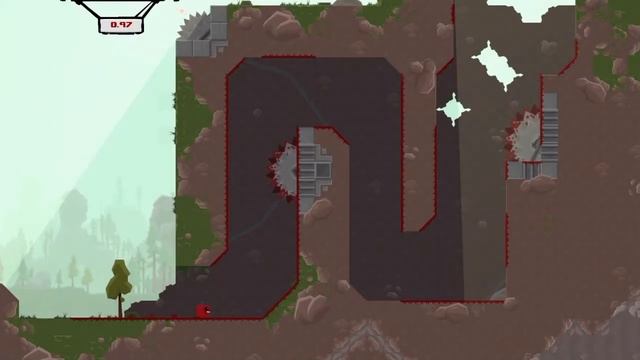 Super Meat Boy - Sou um pedaço de carne, DIFÍCIL!! смотреть онлайн