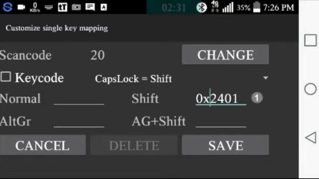 EXTERNAL KEYBOARD HELPER: TEXT STRING MAPPING смотреть онлайн