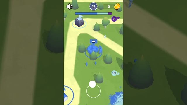 Vikings Crowd - Gameplay Walkthrough Part 1 Tutorial Stickman Army Commander (iOS, Android) смотреть онлайн