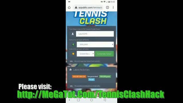 Tennis Clash Cheat Codes Android ✆ Tennis Clash Rip Off Cheats смотреть онлайн