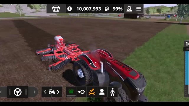 New Case IH autonomus Tractor Mod in Farming simulator 20 | First autonomus tractor mod | #timelaps смотреть онлайн