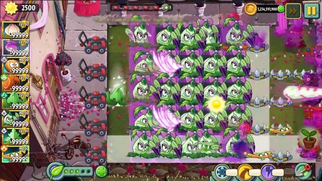 PvZ 2 Plant Pokra ( M200 ) Vs All Gargantuars Zombies Level 100 | VideogamesTV смотреть онлайн
