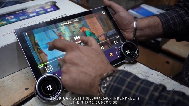 MEGA AUDIO ANDROID SYSTEM AT QUICK CAR DELHI смотреть онлайн