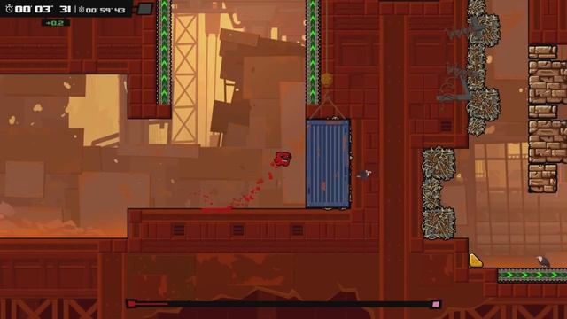 Super Meat Boy Forever [PS5] - Tetanusville / No Deaths - Vaccine Boy Trophy смотреть онлайн