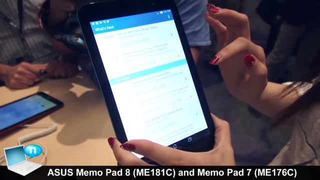 ASUS Memo Pad 8 ME181C and Memo Pad 7 ME176C with Intel смотреть онлайн