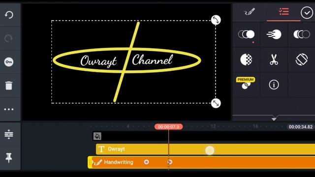 TUTORIAL ON TEXT STYLE INTRO in Kinemaster||easy to android phone.. смотреть онлайн