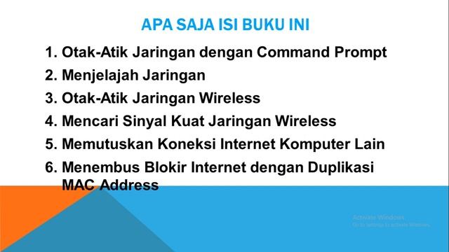 Review Buku Keamanan Jaringan Network Tweaking and Hacking смотреть онлайн