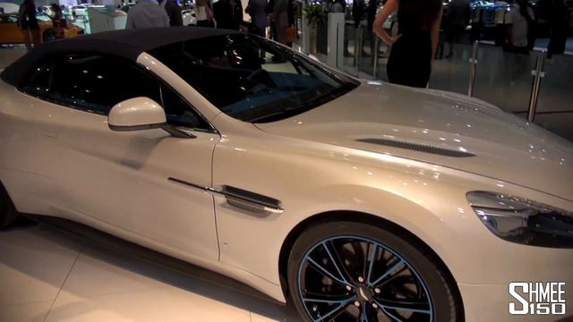 Aston Martin CC100, V12 Vantage S, Q Series Vanquish Volante - Dubai 2013 смотреть онлайн