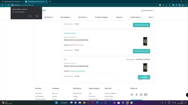 I sold my mobile in cashify / How to sell old phones in 2022 смотреть онлайн