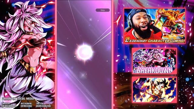 THERE'S JUST NO WAY! INSANE TRIPLE MAJIN ANDROID 21 SUMMON! Dragon Ball Legends смотреть онлайн