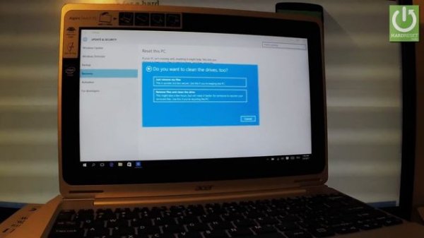 ACER Aspire Switch 10 HARD RESET / Reinstall Windows / Format