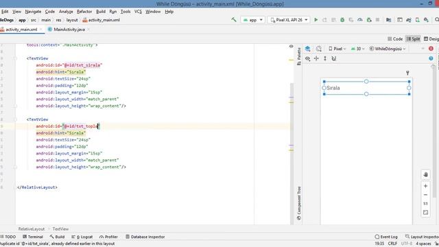 Android Studio Dersleri 2021 Ders 34: While Döngüsü Part I смотреть онлайн