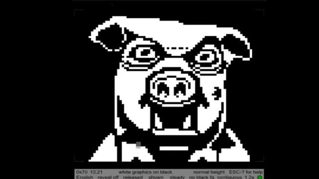 Fat Sow (Digitiser The Show) teletext speed paint смотреть онлайн