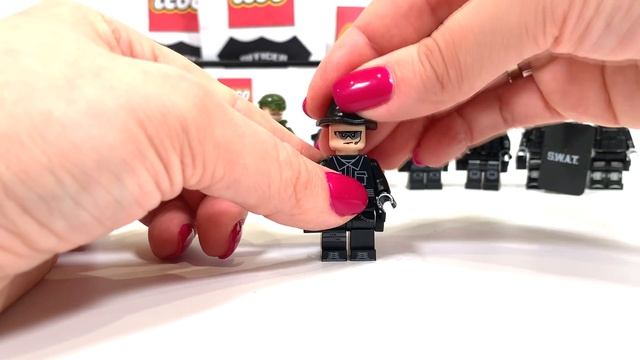 LEGO City Police SWAT Minifigures !Unofficial LEGO | DIY & Crafts смотреть онлайн