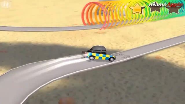 Disney Pixar Cars Daredevil Garage SIREN CARBARINI game for Kids - iPhone iPad iOS/Android смотреть онлайн