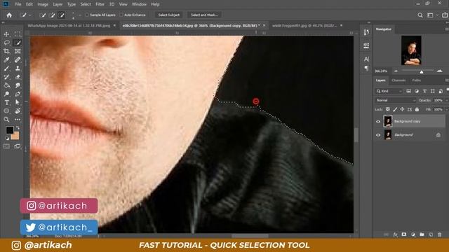 FAST TUTORIAL - CARA CEPAT SELEKSI GAMBAR DI ADOBE PHOTOSHOP CC 2019 смотреть онлайн