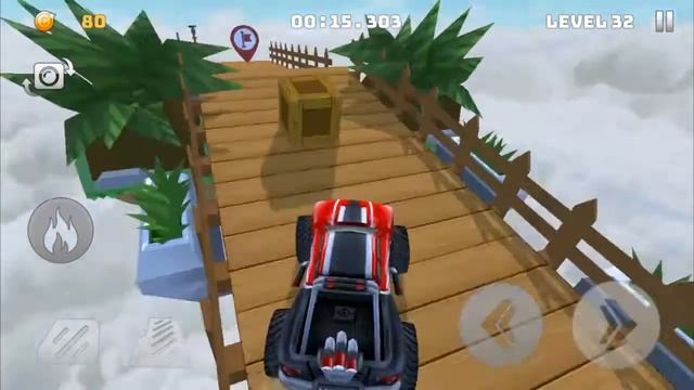 Mountaint Climb Stunt Level 31 - 35 - Android Game Play смотреть онлайн